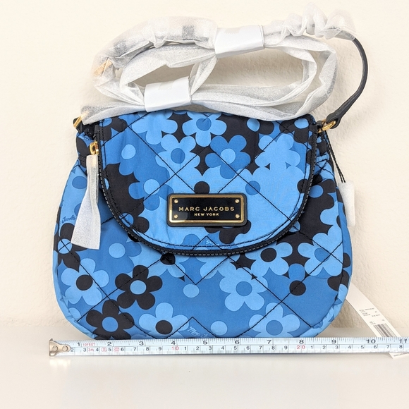 Marc Jacobs Quilted Nylon Floral Messenger Bag - Picture 6 of 6